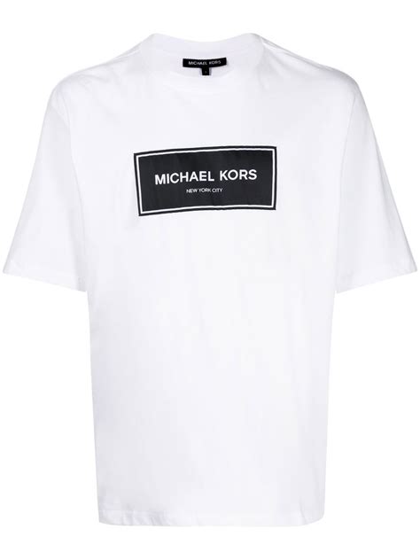 michael kors logo t shirt|michael kors 1.6 t shirts.